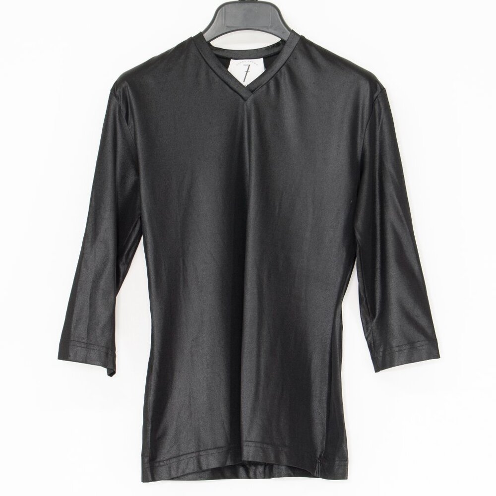 Vintage Times Seven Todd Oldham Satin-Finish Top